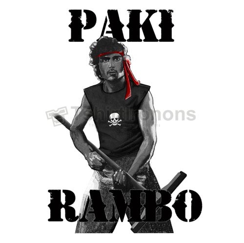 Rambo T-shirts Iron On Transfers N7190 - Click Image to Close